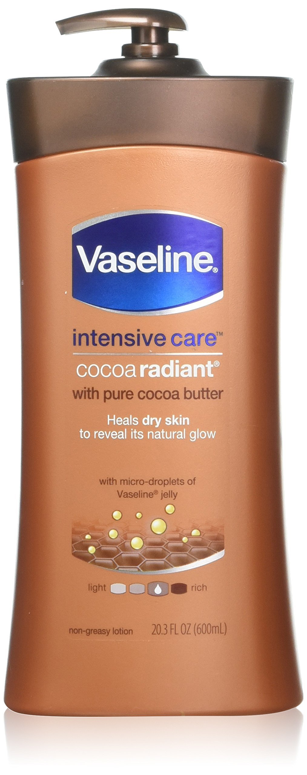 81hzmOCKaxL.jpg Vaseline - Lait corps Intensive Care Cocoa Radiant - 60 ml – Image 1